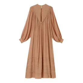 Faune Celia Dress Mocha