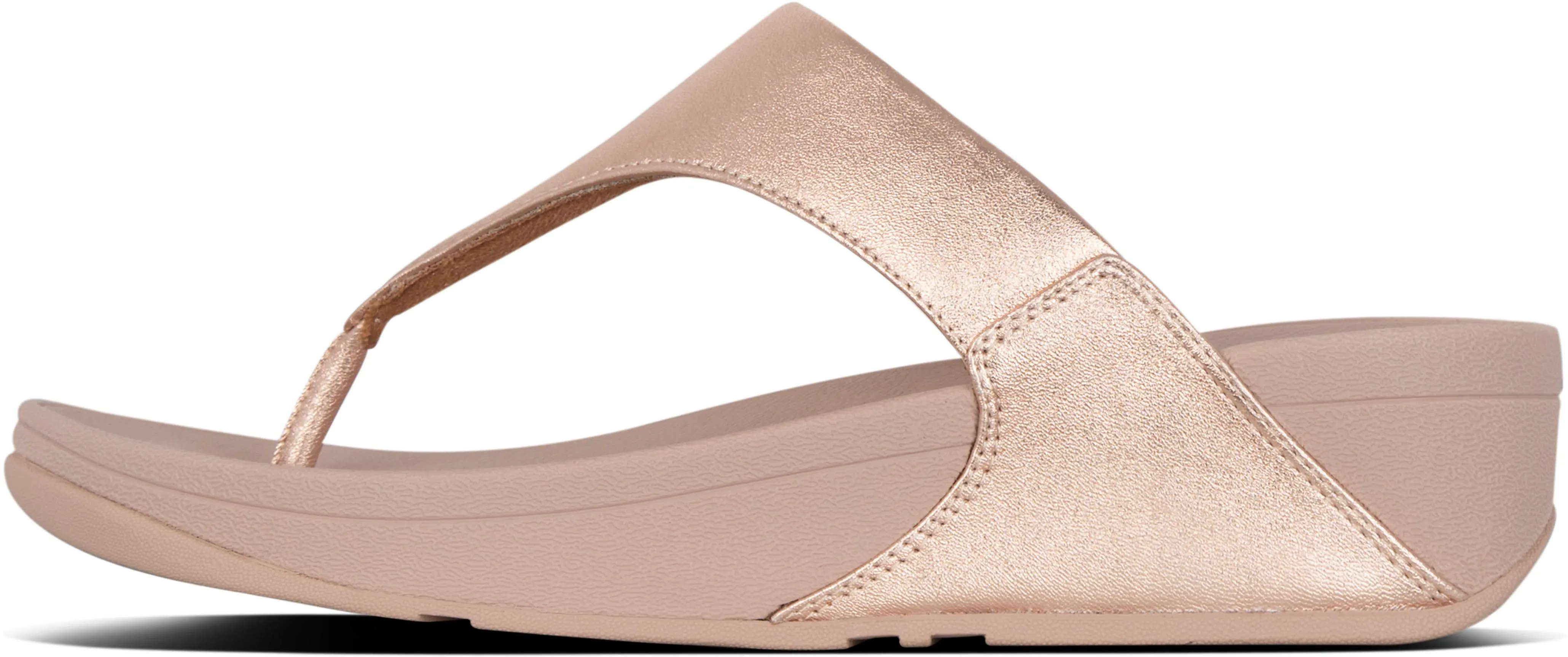 FitFlop Women's Lulu Leather Toe-Post Sandal