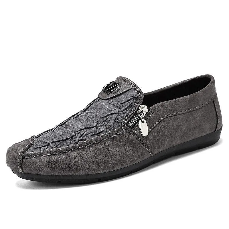 Four Seasons Slip-on Lazy Shoes Soft Bottom Retro