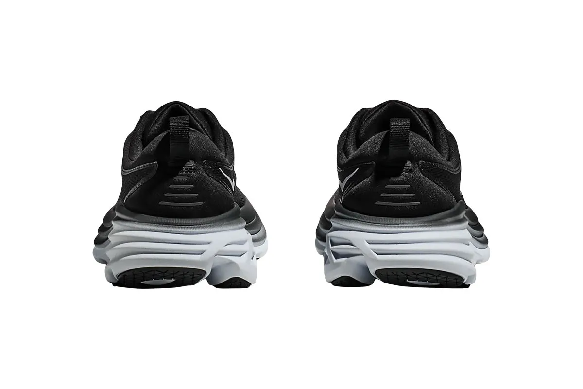 Hoka Bondi 8 4E Black/White Mens