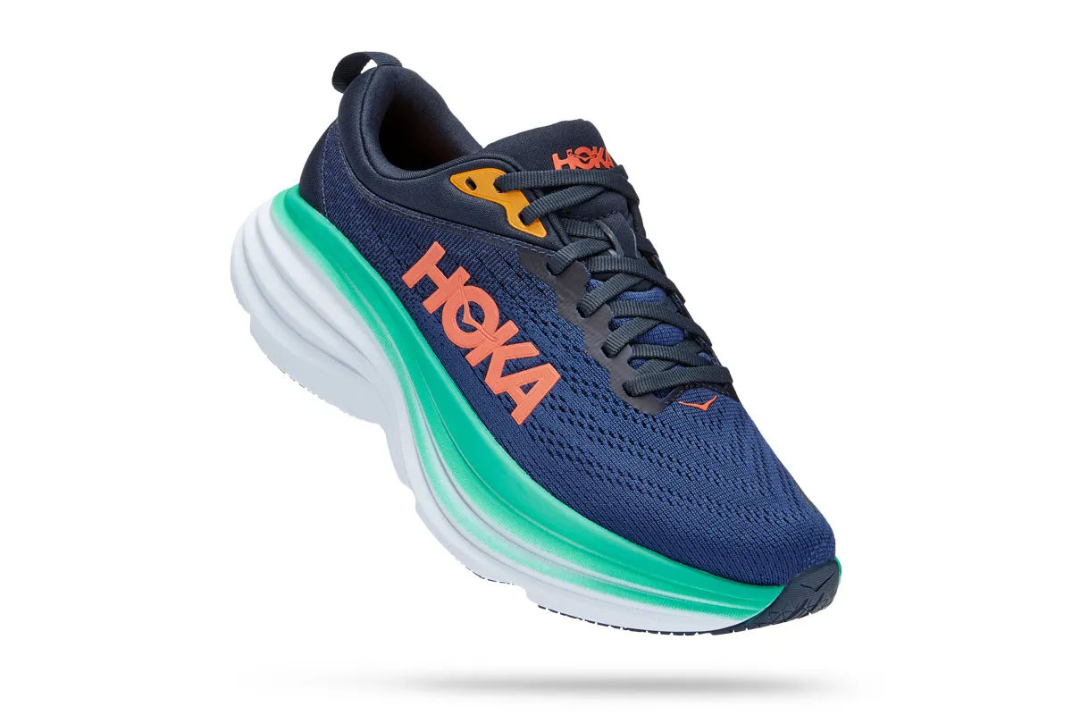 Hoka Bondi 8 B Outer Space / Bellwether Blue Womens