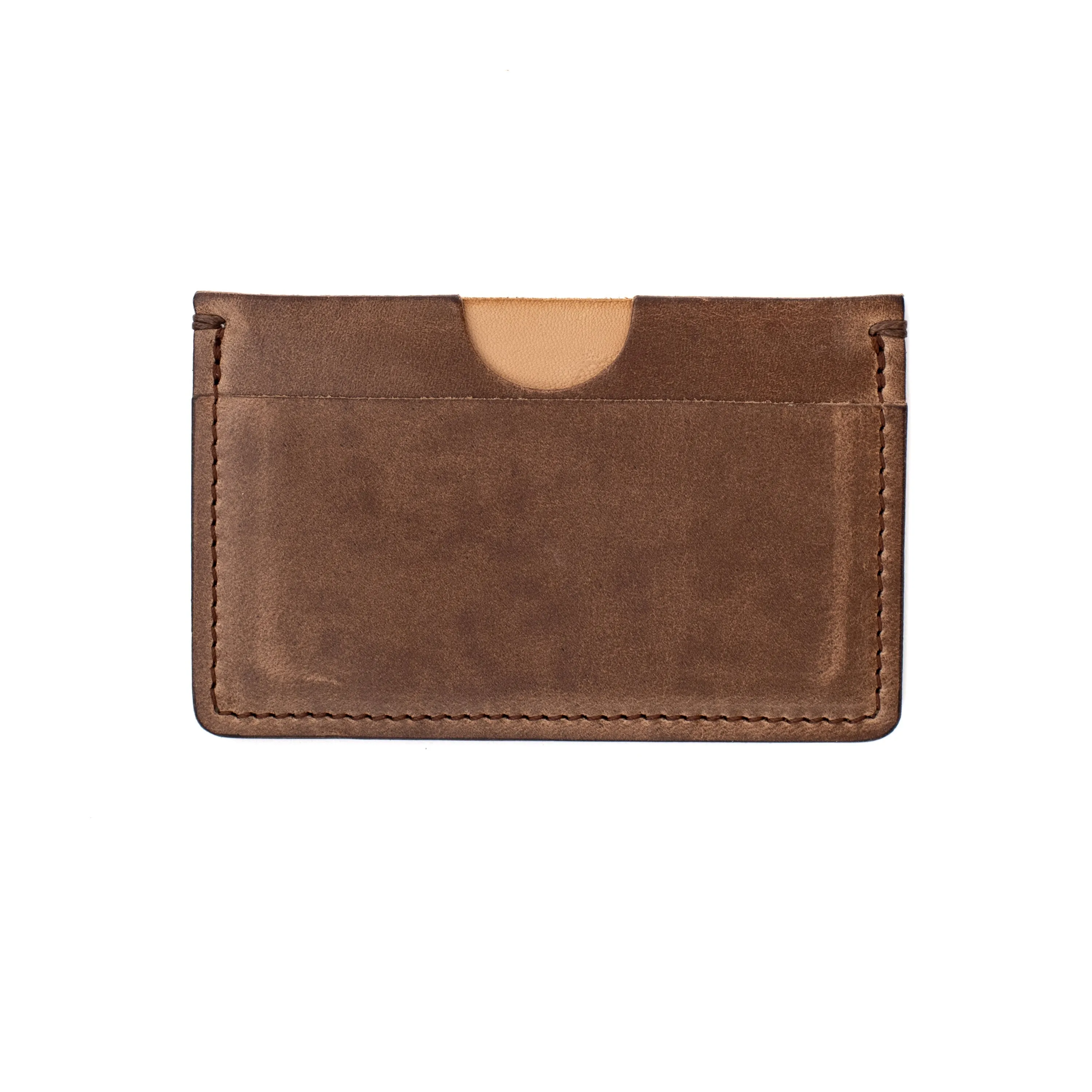 Houghton Card Holder - Natural Horween Chromexcel