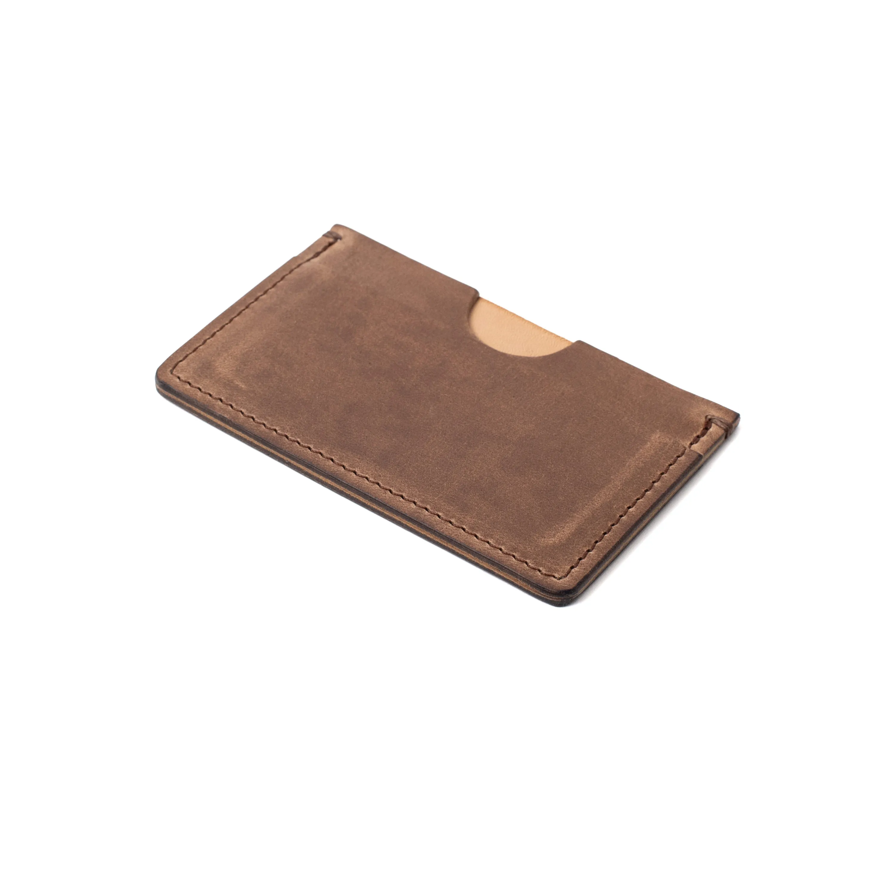 Houghton Card Holder - Natural Horween Chromexcel