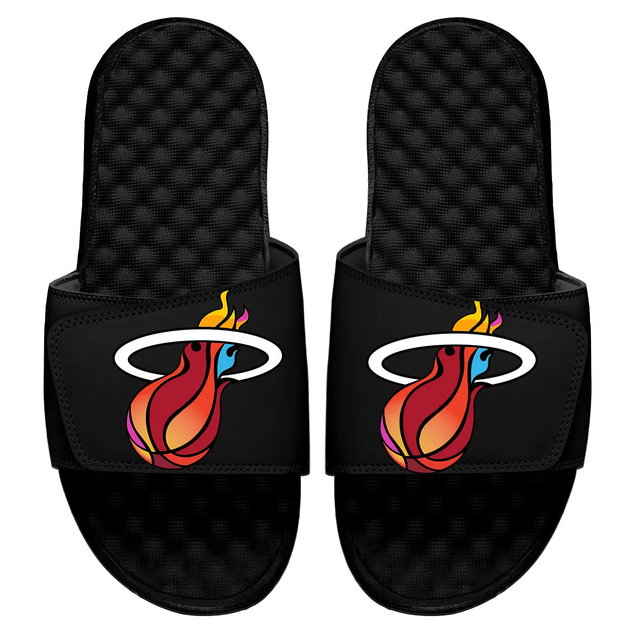 Islide Miami HEAT Mashup Logo Sandals