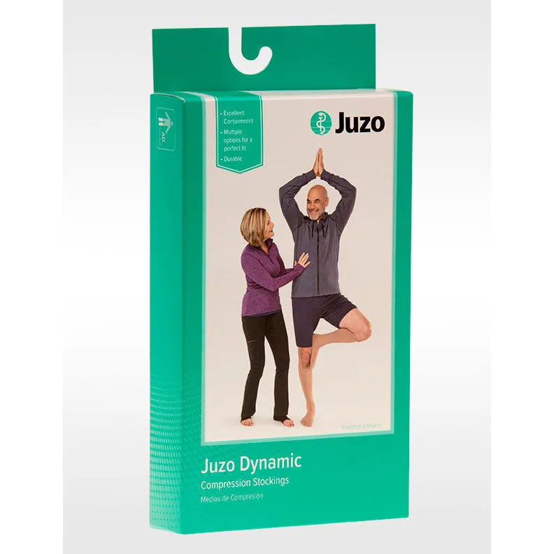 Juzo Dynamic Max Knee High 20-30 mmHg w/ 3.5 cm Silicone Band, Open Toe