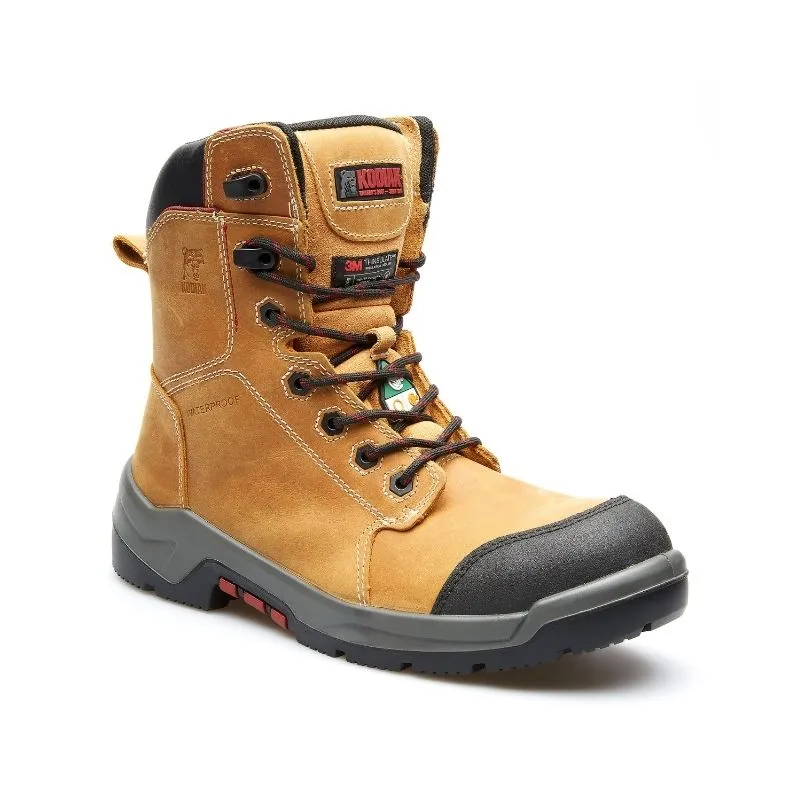 Kodiak AXTON Men's 8" Metal Free Composite Toe Work Boot KD0A4TDEFWE - Tan