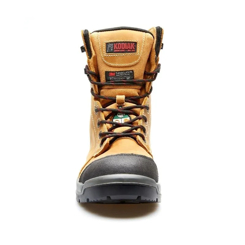 Kodiak AXTON Men's 8" Metal Free Composite Toe Work Boot KD0A4TDEFWE - Tan