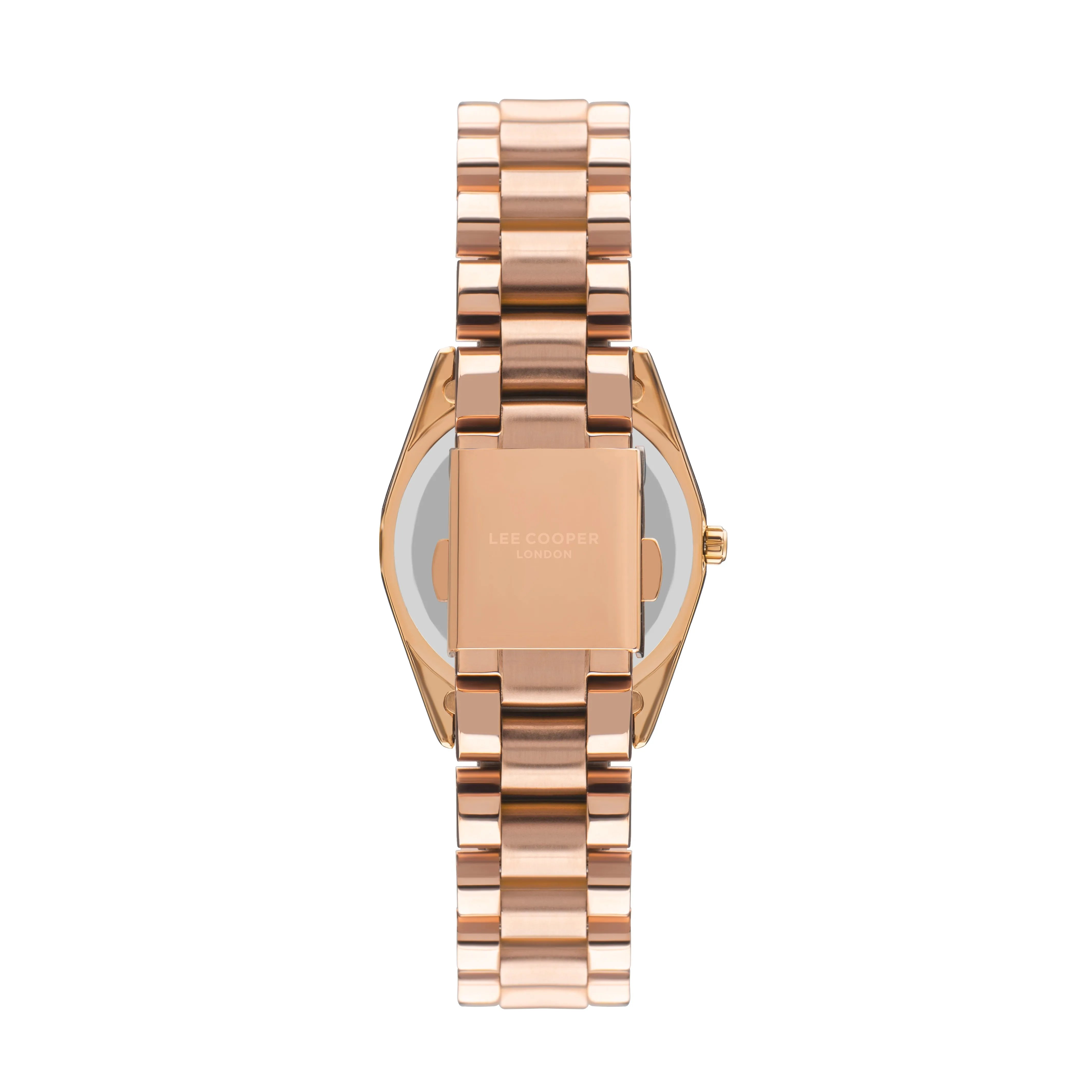 Lee Cooper LC07478.420 Womens Rose Gold Super Metal Watch