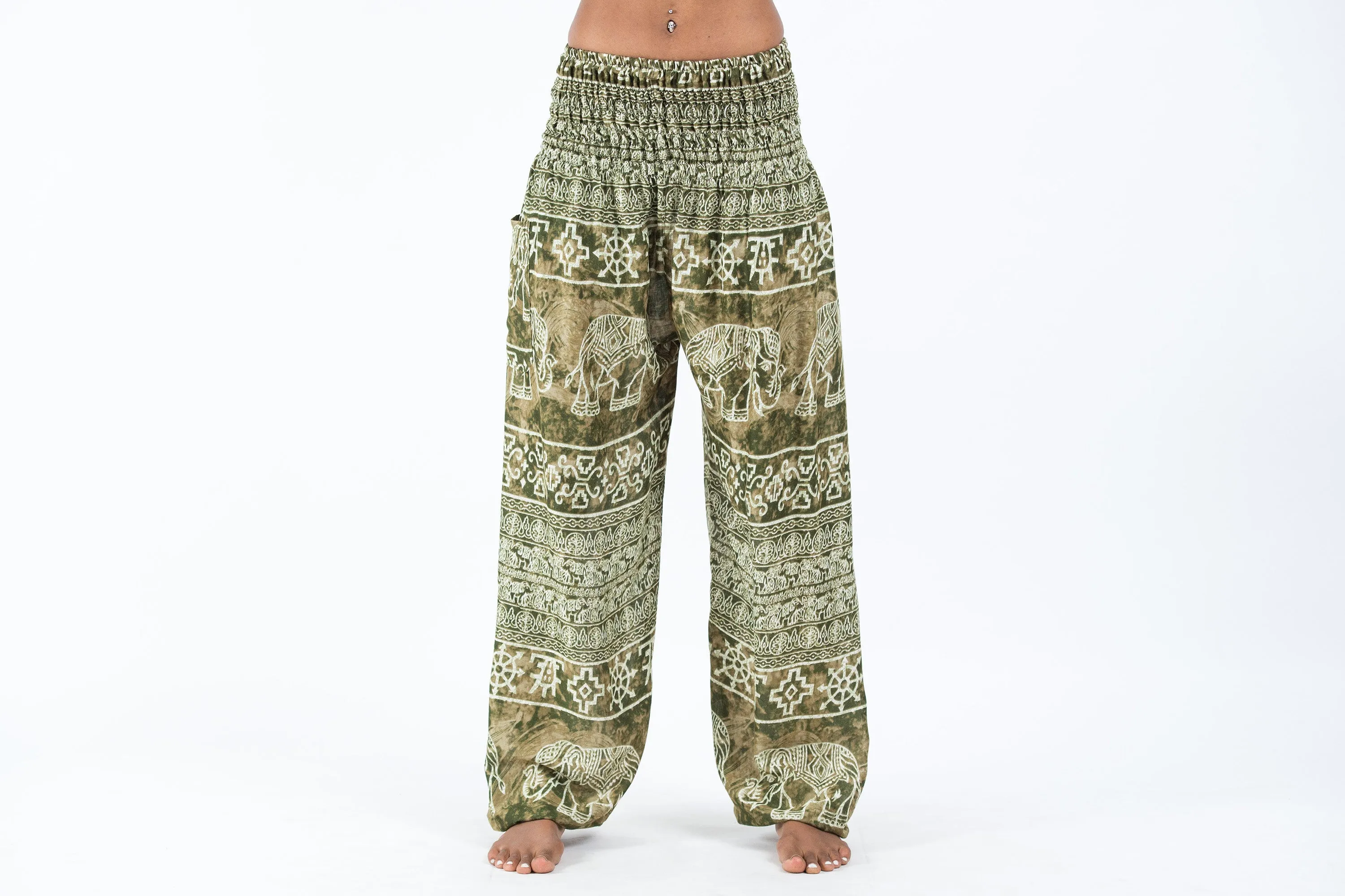 Marble Elephant Women's Elephant Pants in Olive