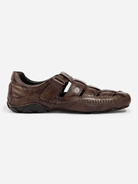 Men Brown Sandal / Slipper (ID4218)