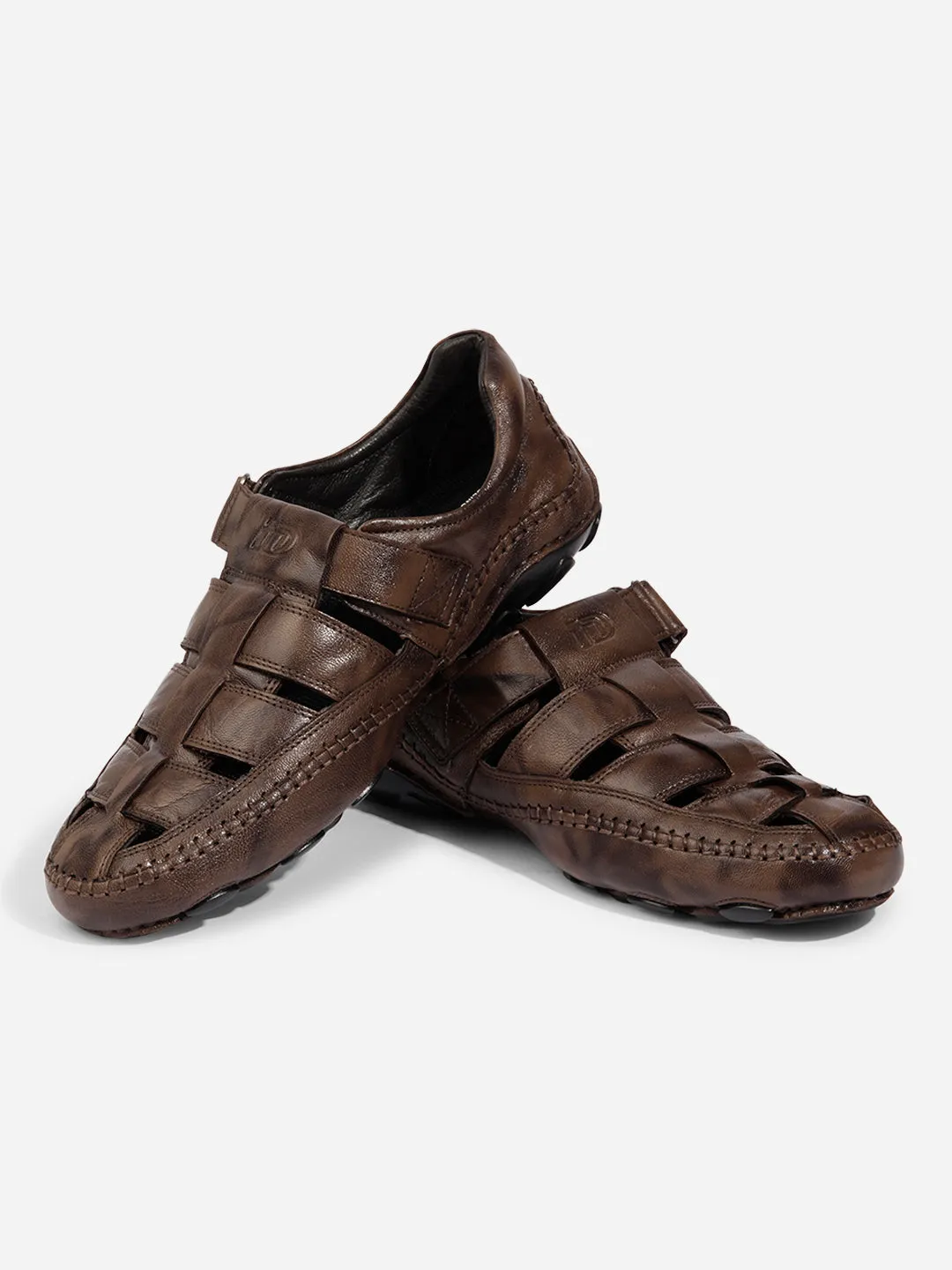 Men Brown Sandal / Slipper (ID4218)