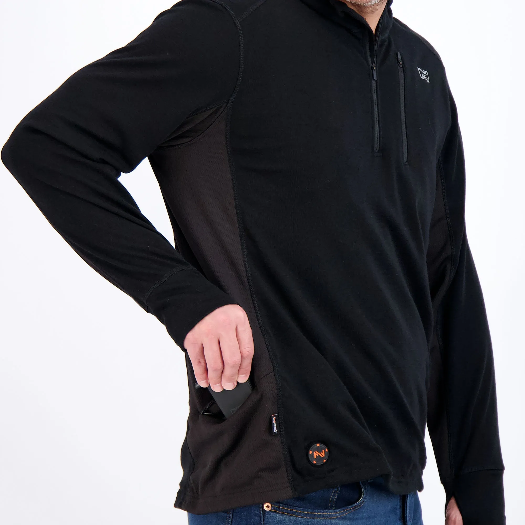 Merino Heated Baselayer Shirt Men's