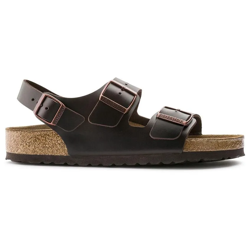 Milano Soft Footbed Leather Amalfi Testa Di Moro