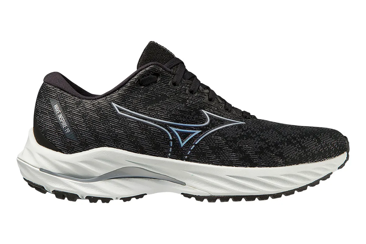 Mizuno Wave Inspire 19 B Black/Silverstar/Snowcrest Womens