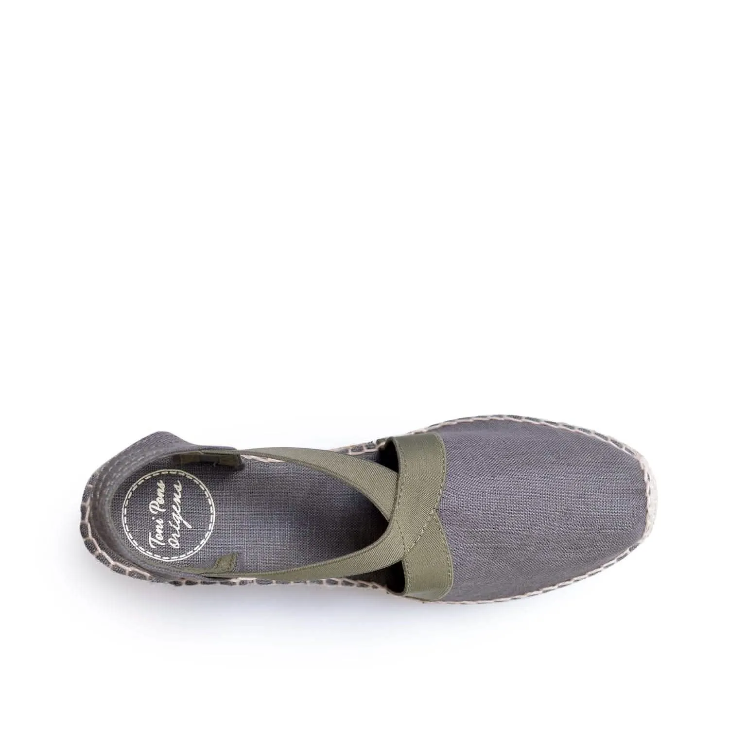 Plain Linen Wedge Espadrille for Women - Ter