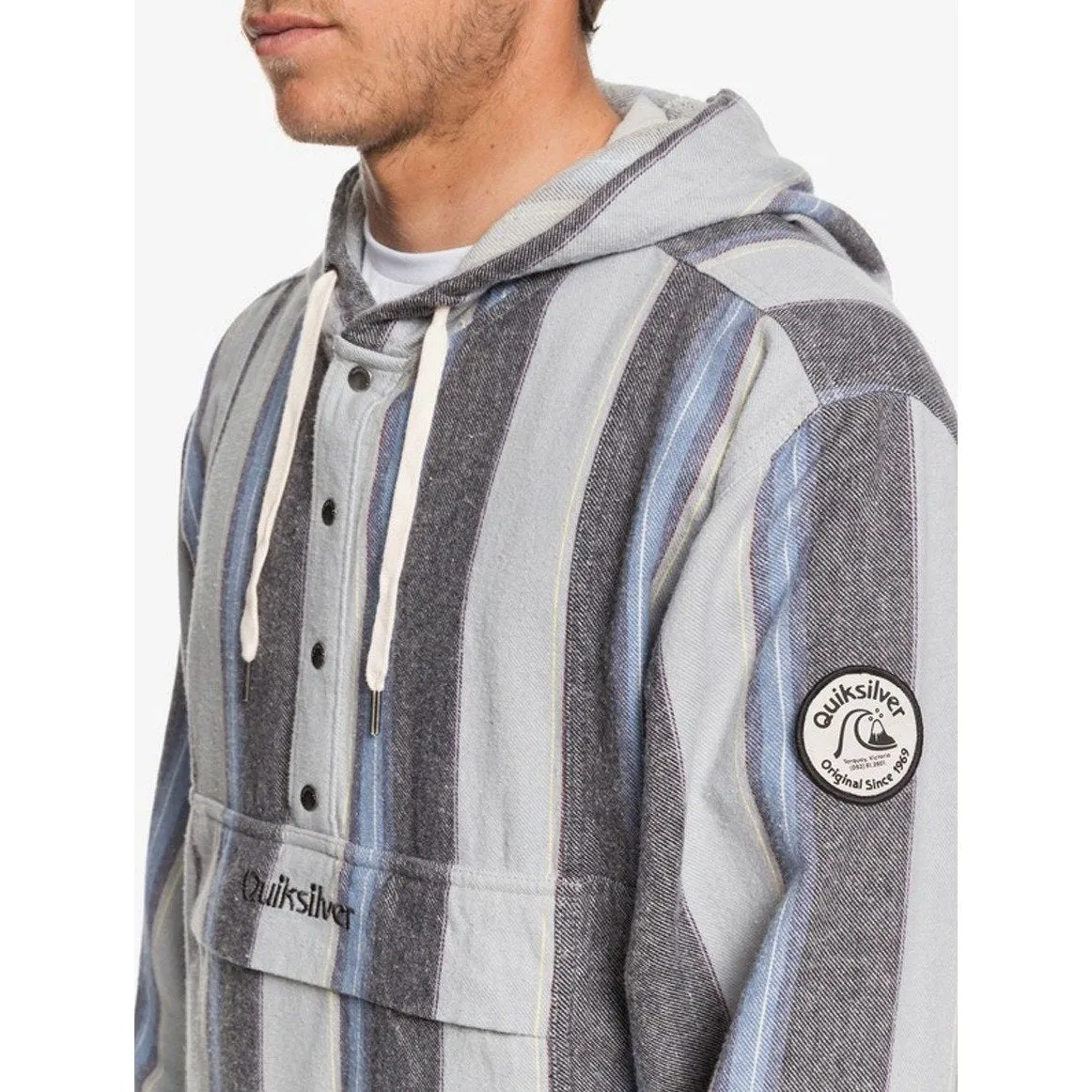 Quiksilver Men's Neo Inca Hooded Flannel Anorak