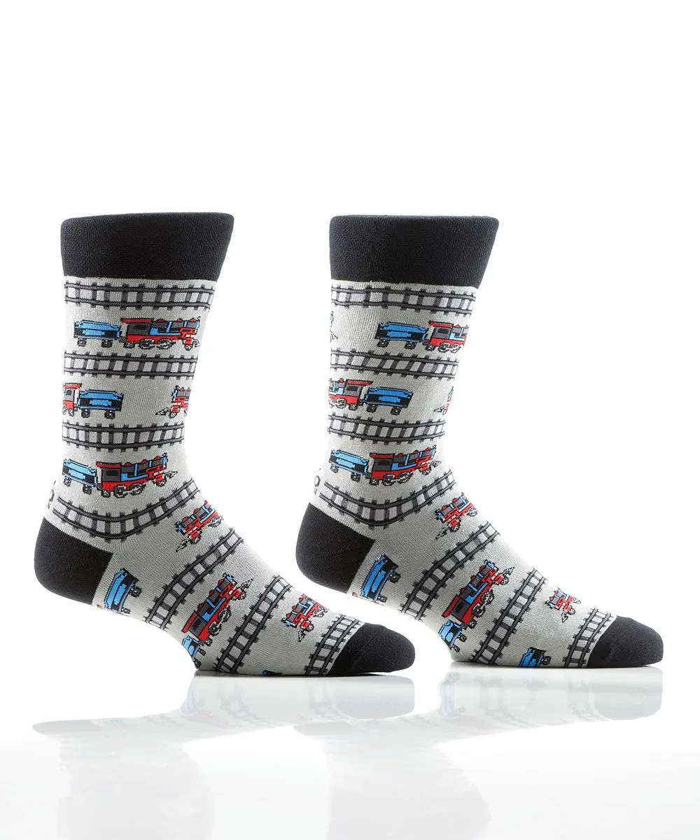 "Let's Get Loco" Dress Crew Socks by YO Sox - Large