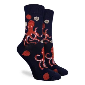 "Octopus" Crew Socks by Good Luck