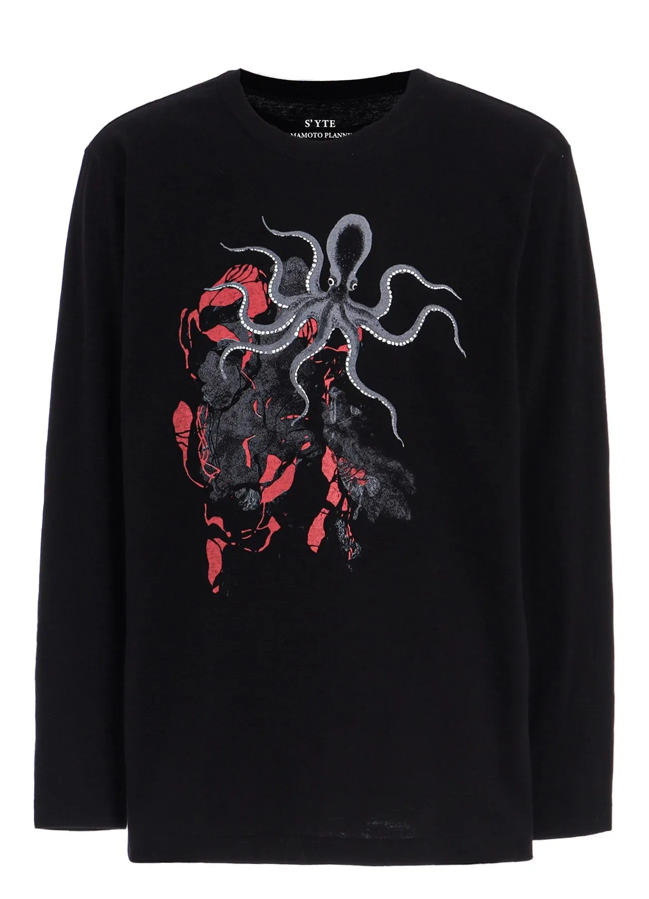 "OCTOPUS" GRAPHIC LONG-SLEEVED T-SHIRT