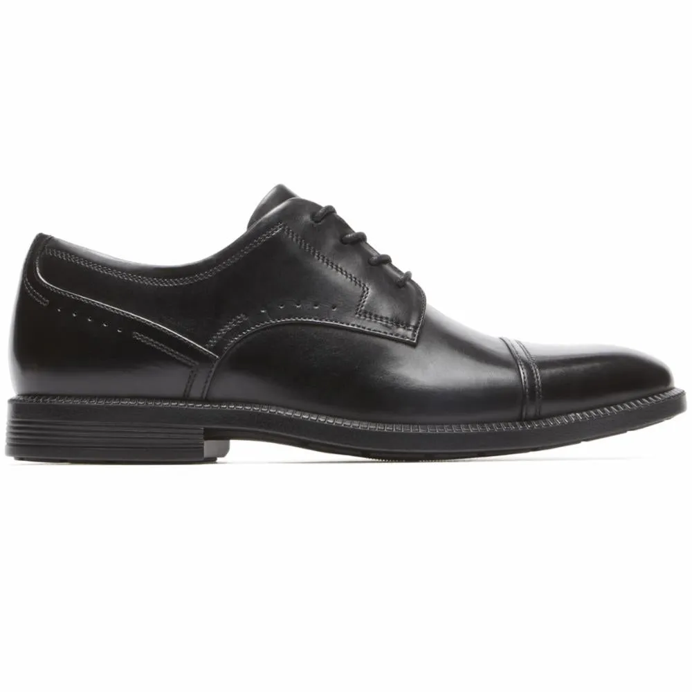 Rockport Men DRESSPORTS MODERN CAP TOE BLACK/LEATHER