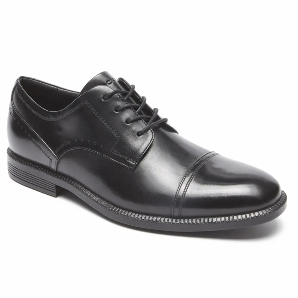 Rockport Men DRESSPORTS MODERN CAP TOE BLACK/LEATHER