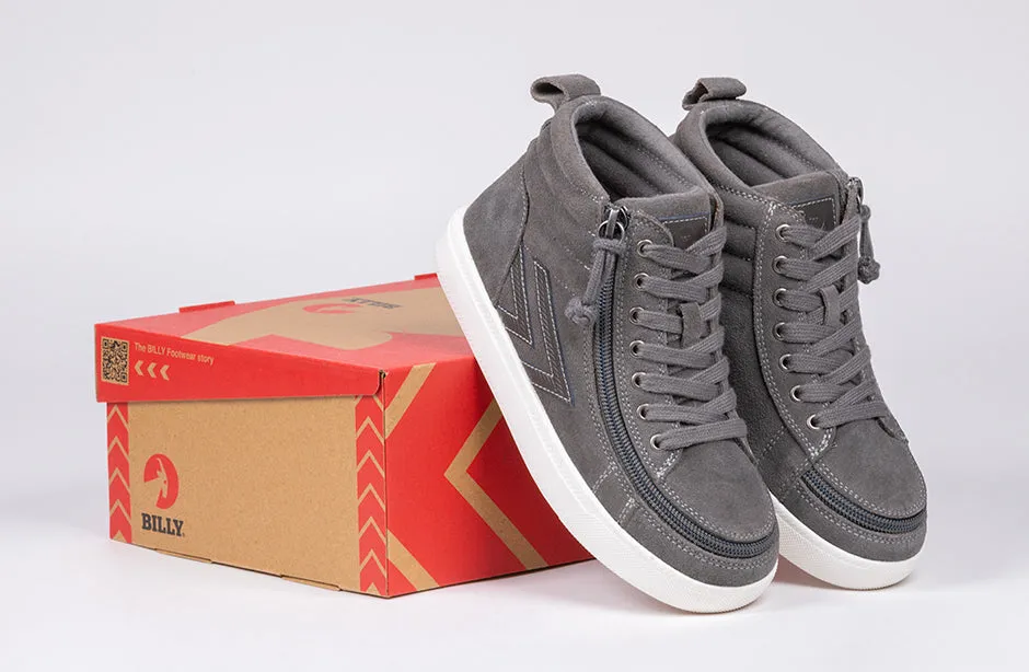 SALE - Charcoal Suede BILLY Ten9 CS Sneaker High Tops