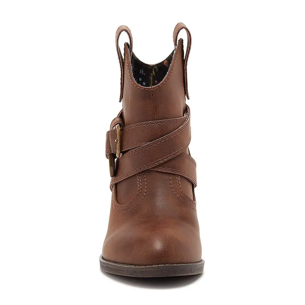 Satire Dark Brown Western Cowboy Boot