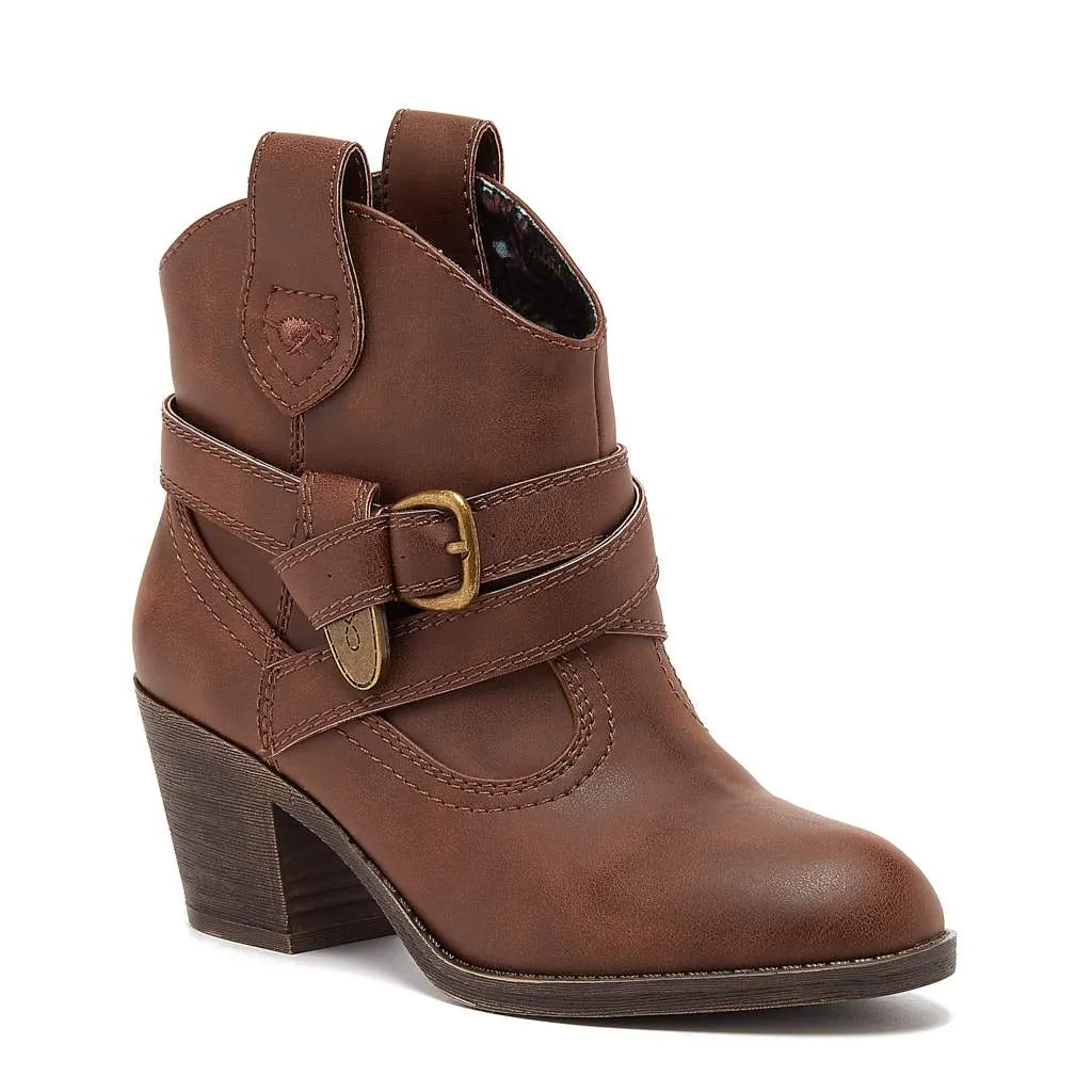 Satire Dark Brown Western Cowboy Boot