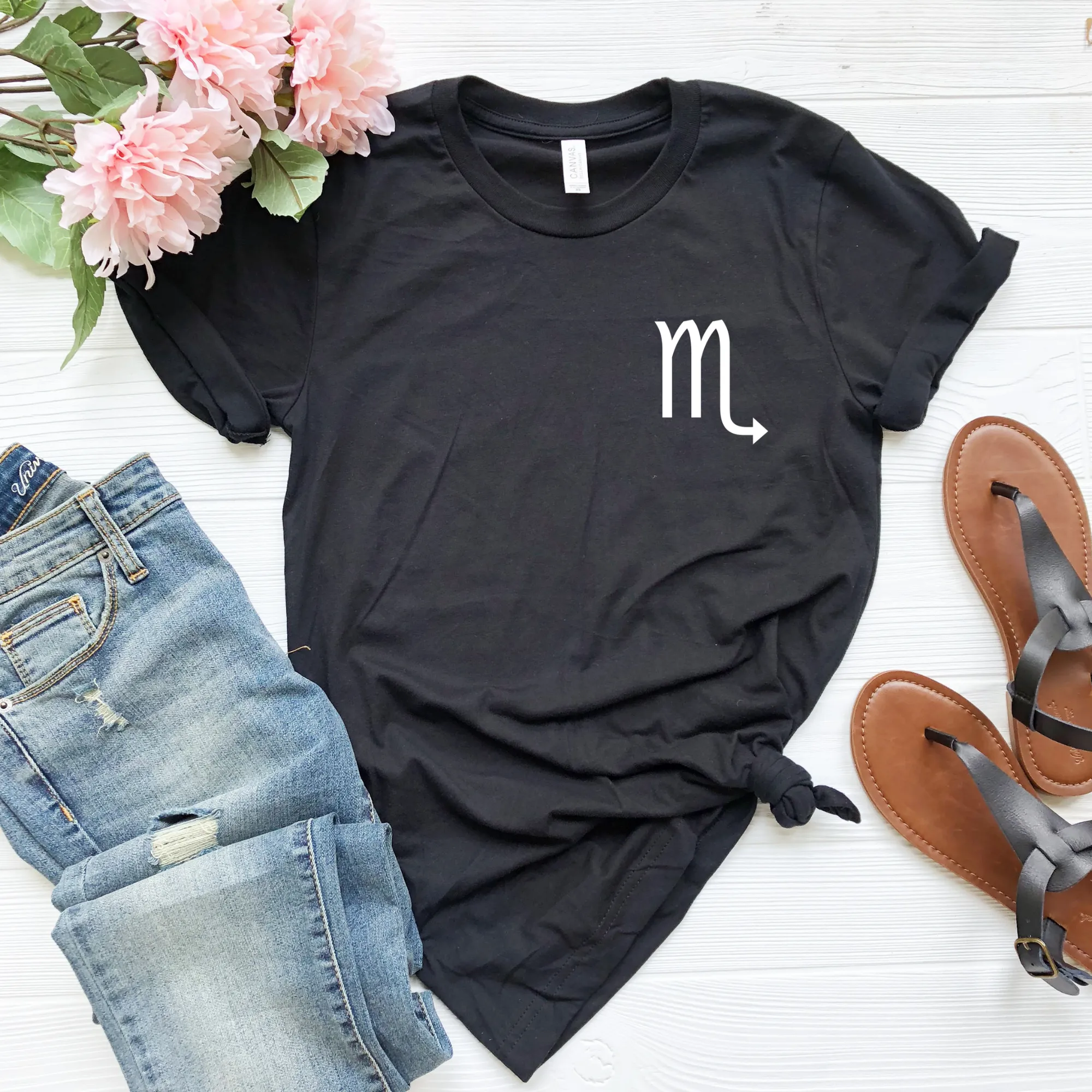 Scorpio Symbol Unisex T-Shirt