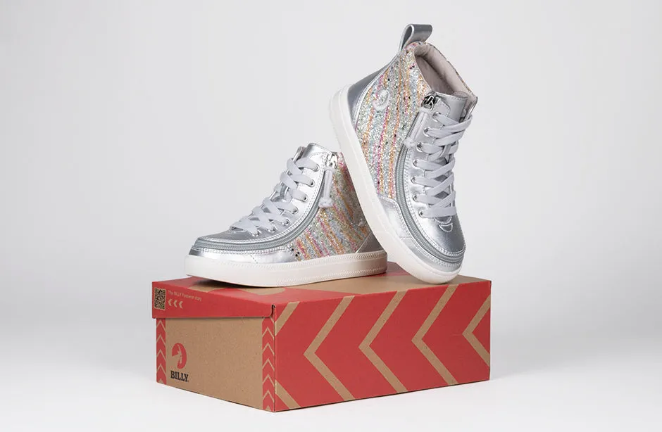 Silver Rainbow BILLY Classic Lace High Tops