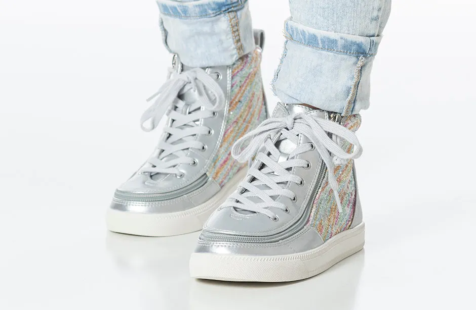 Silver Rainbow BILLY Classic Lace High Tops