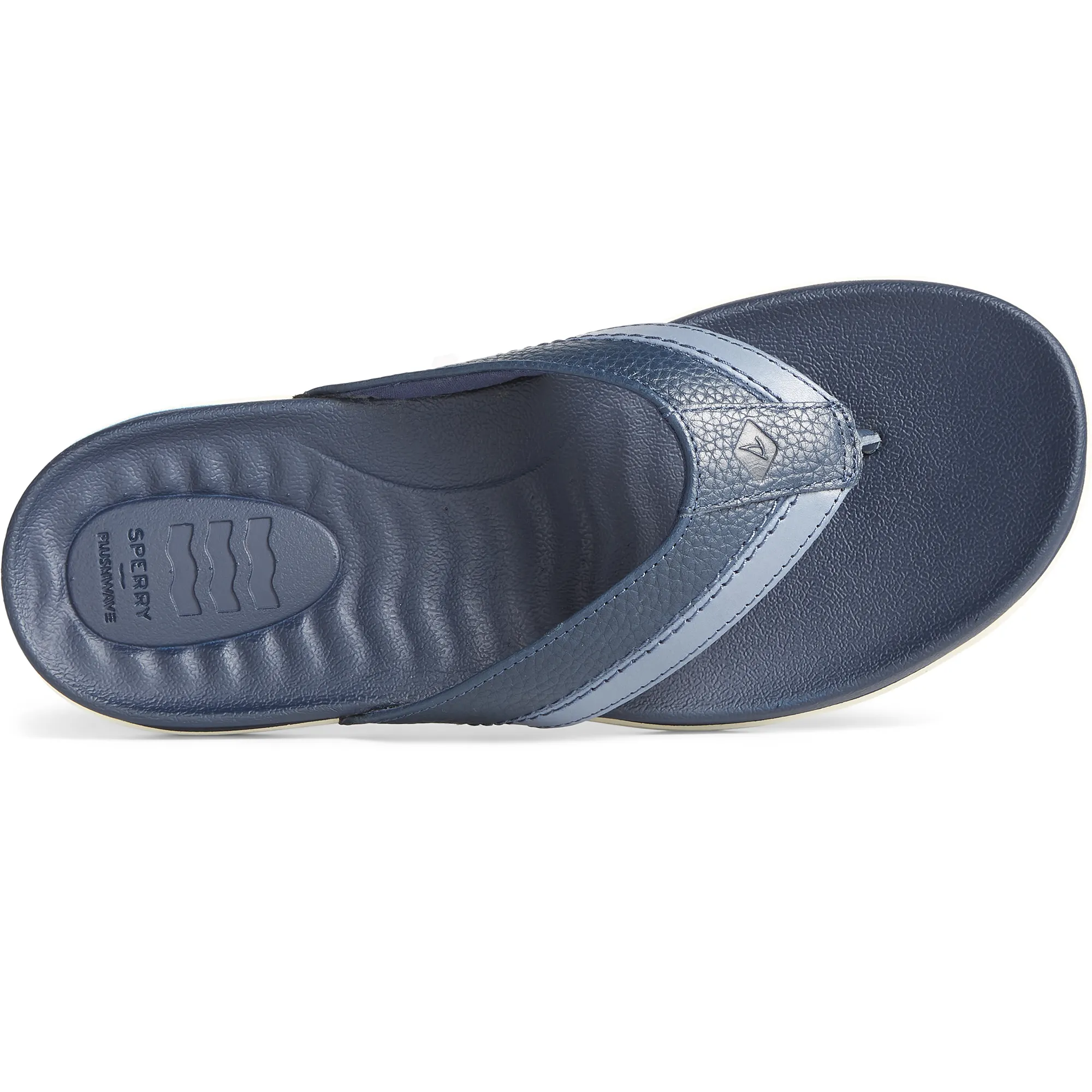 Sperry Men's Plushwave Dock Thong Navy Flip Flop (STS24251)