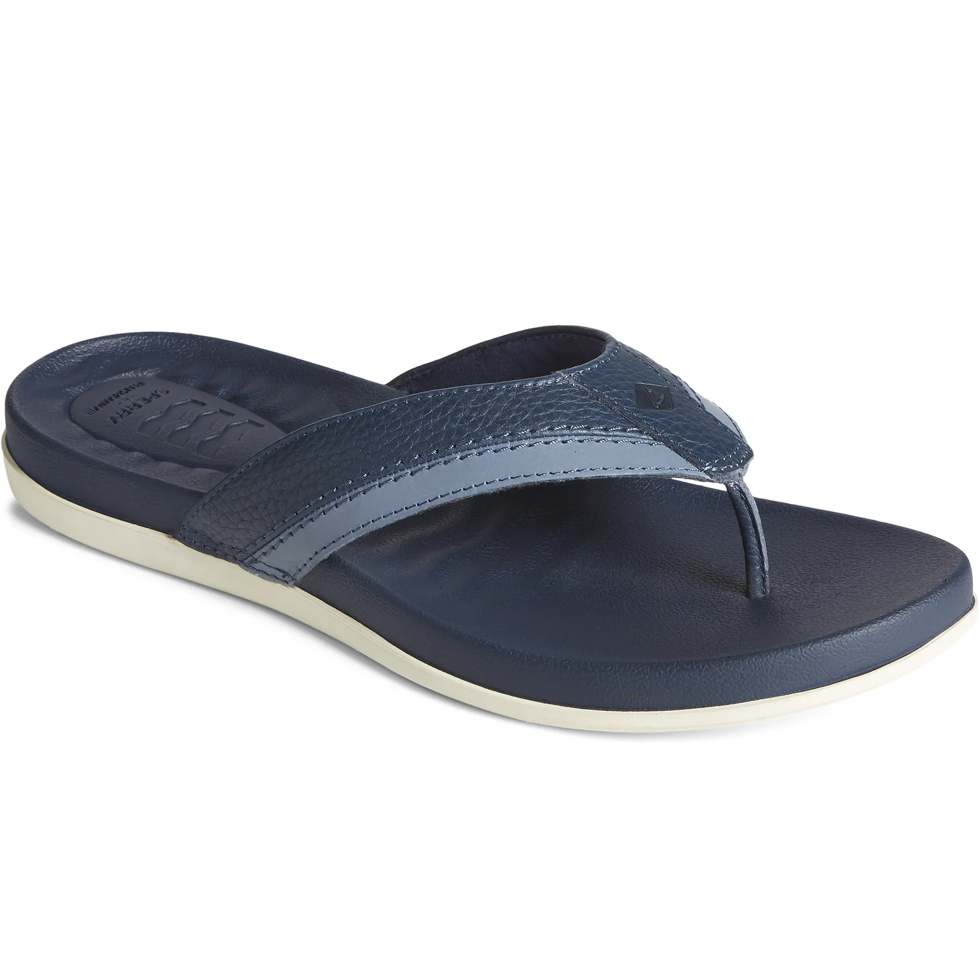 Sperry Men's Plushwave Dock Thong Navy Flip Flop (STS24251)