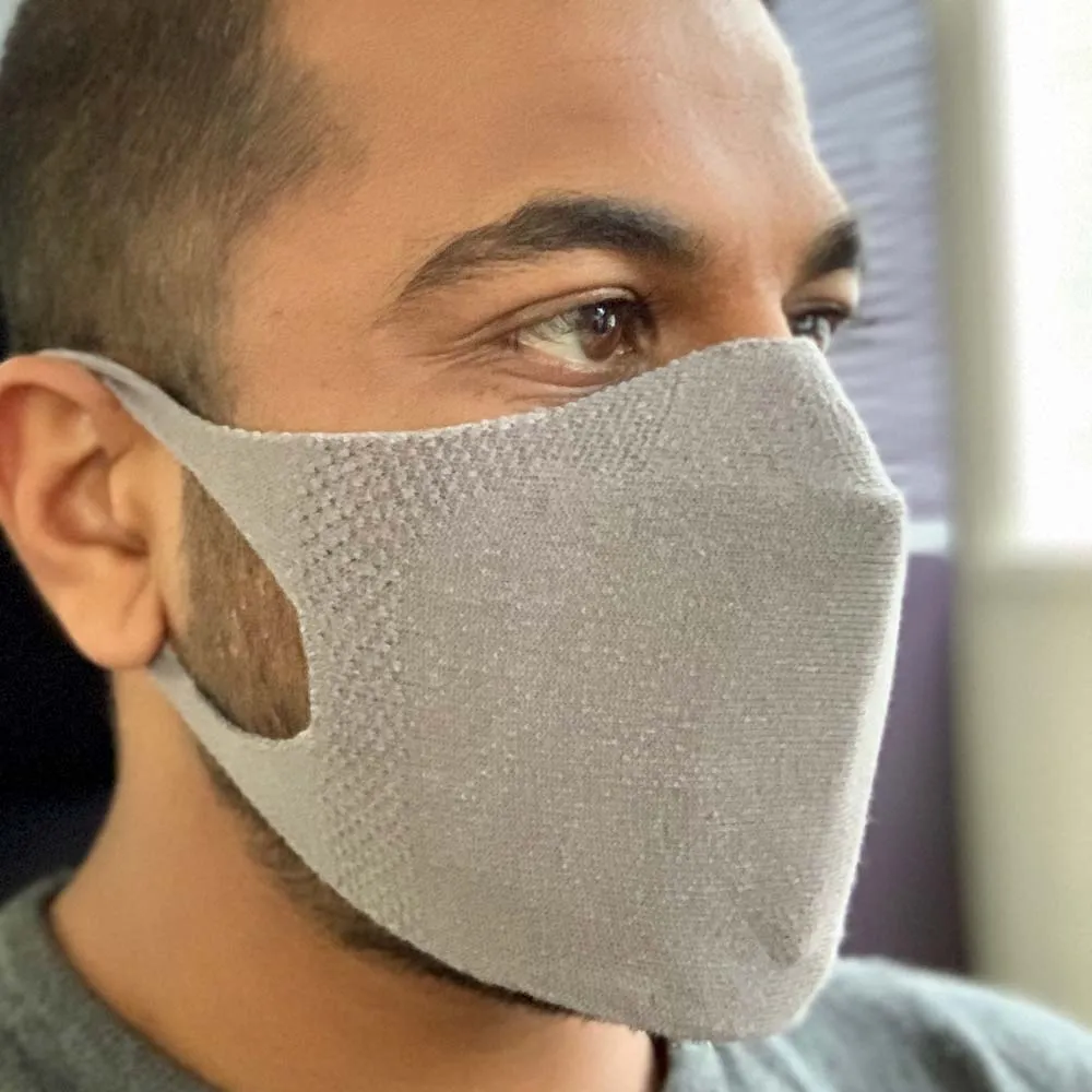 Supima Cotton Face Mask with a PM2.5 Filter