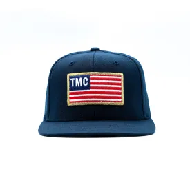 TMC Flag Patch Limited Edition Snapback - Navy/Red/White