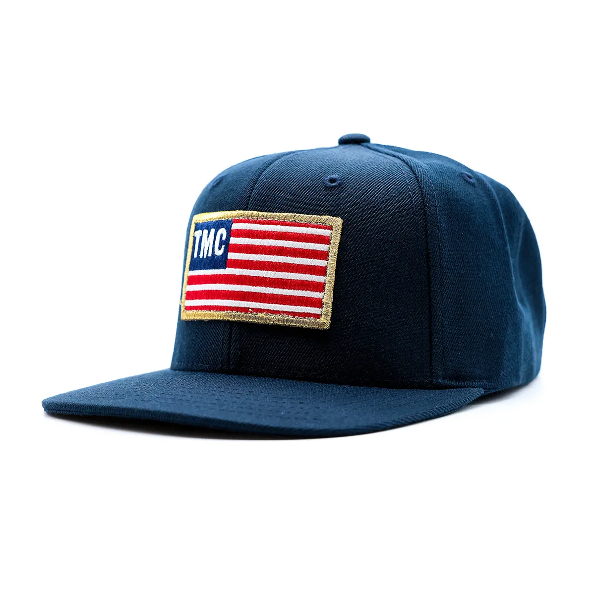 TMC Flag Patch Limited Edition Snapback - Navy/Red/White