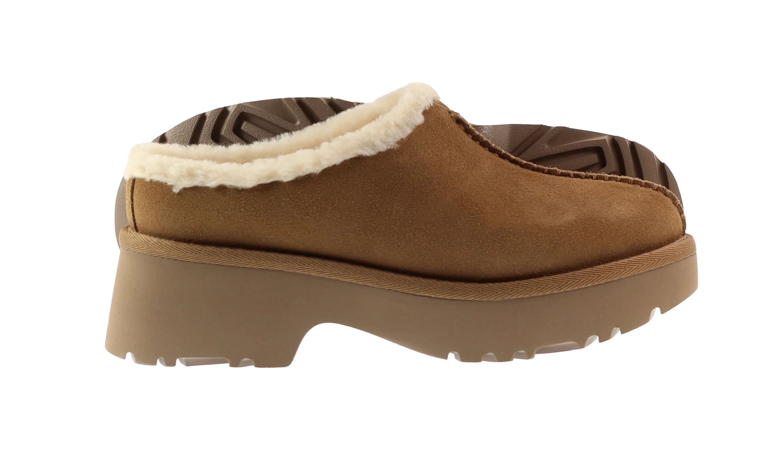 Ugg Boots Womens New Heights Cozy Clog Chestnut