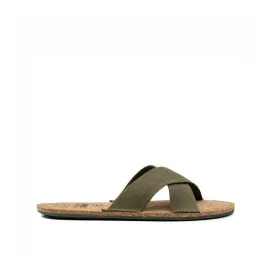 Vegan sandal kaki SRI008