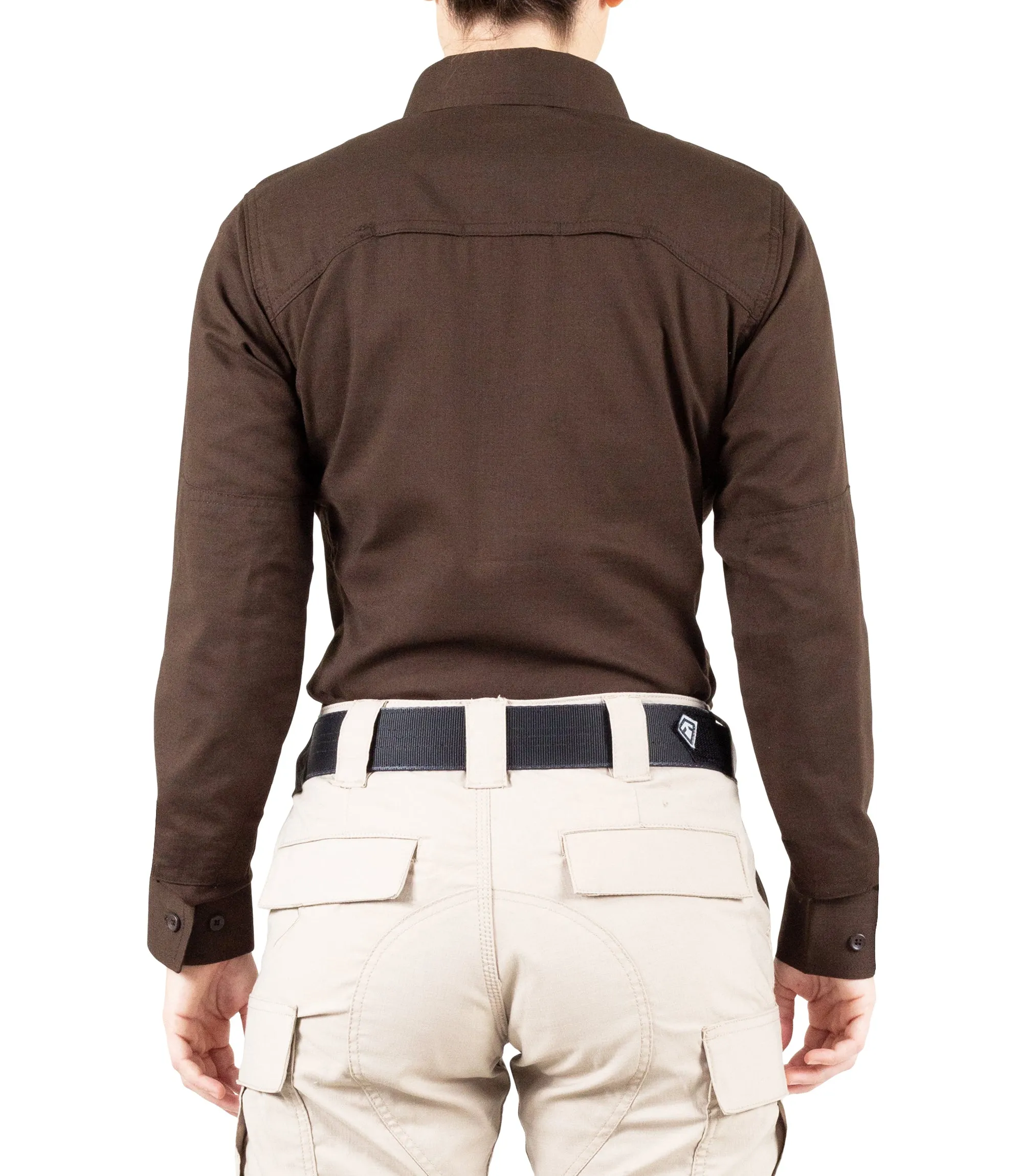 Women's V2 Tactical Long Sleeve Shirt - Kodiak Brown